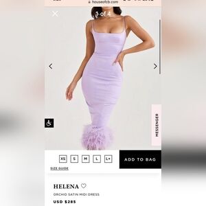 Size XS House of CB Helena Dress